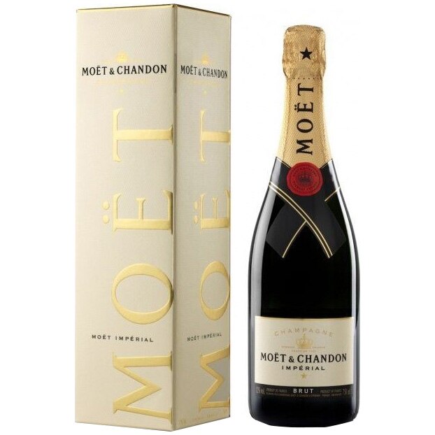 Sampanie Moet & Chandon Brut Imperial, Cutie, 0.75l